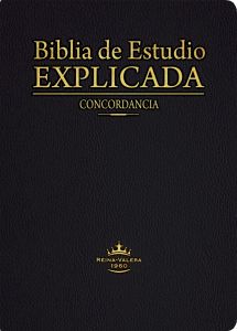 Biblia de estudio Explicada (Piel especial negra)