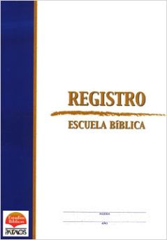 Registro Escuela Biblica - Tapa Dura