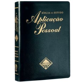 Biblia de estudio Aplicacao Pessoal Preta