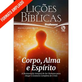 LICOES BIBLICAS ADULTOS PROFESSOR AMPLIADA (4 TRIMESTRE 2025)