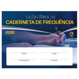 CADERNETA DE FREQUENCIA ESCOLA DOMINICAL 1 TRIMESTRE 2026 COM DATA