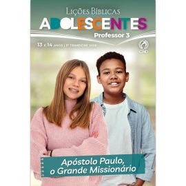 LICOES BIBLICAS ADOLESCENTES PROFESSOR (3 TRIMESTRE / 2026)