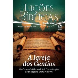 LICOES BIBLICAS ADULTOS PROFESSOR (3 TRIMESTRE / 2026)
