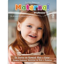 LICOES BIBLICAS MATERNAL PROFESSOR (3 TRIMESTRE / 2026)