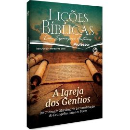 LICOES BIBLICAS ADULTOS PROFESSOR CAPA DURA ANOTACOES (3 TRIMESTRE / 2026)