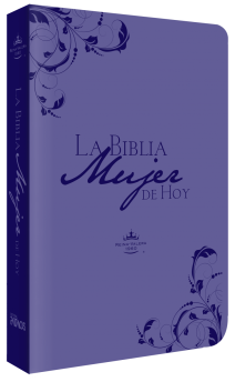 La Biblia Mujer de Hoy - Piel especial púrpura