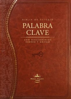 Biblia de Estudio Palabra Clave (Marron con Indice)