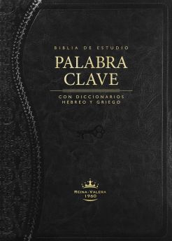 Biblia de Estudio Palabra Clave (Negro con Indice)