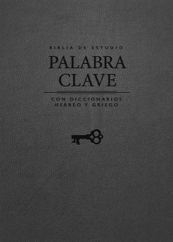 Biblia de Estudio Palabra Clave (Piel Genuina con Indice)