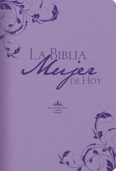 La Biblia Mujer de Hoy - Piel especial lila