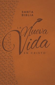 Biblia La nueva vida en Cristo (Simi piel con zipper) NVI