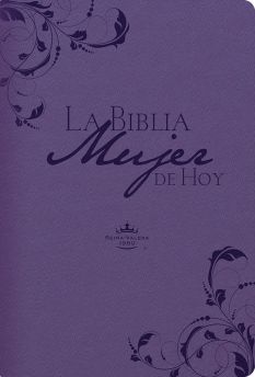 La Biblia Mujer de Hoy - Piel especial púrpura