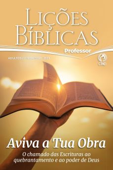 Lições Bíblicas Adultos Professor (Grande) 1 tr 2023