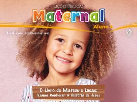 Lições Bíblicas Maternal Aluno 1 tr 2023
