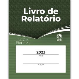 Livro De Relatório Escola Bíblica Dominical 2023